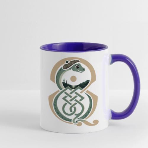 nessie - Contrast Coffee Mug