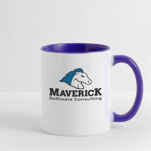 MSC Logo Black Letters - Contrast Coffee Mug