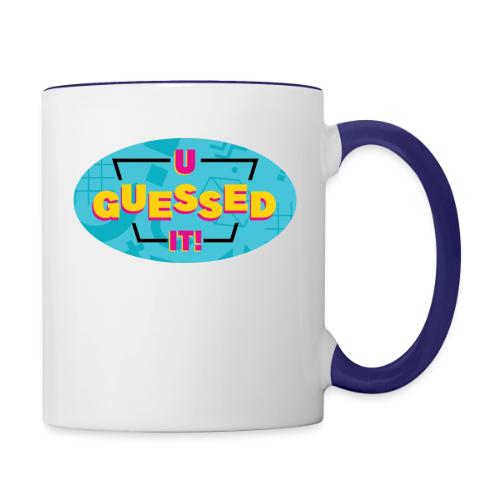 U Guessed It Logo - Contrast Coffee Mug