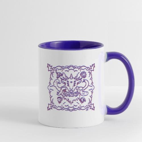 Revelation Lamb Purple - Contrast Coffee Mug