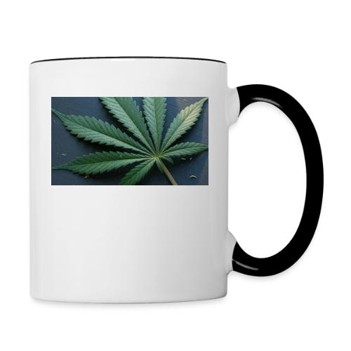 ***CANNABIS LEAF TEE*** - Contrast Coffee Mug