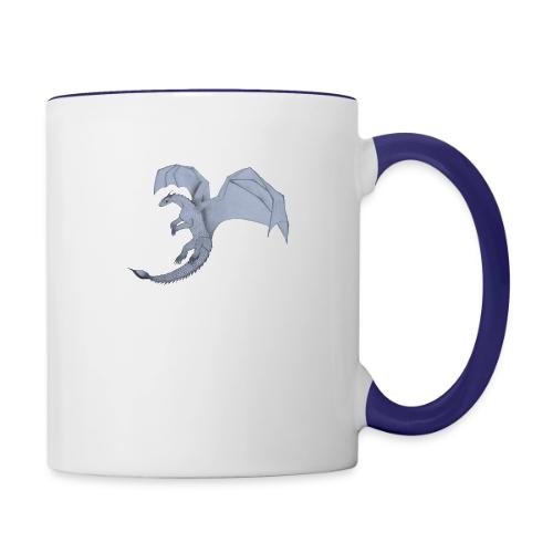 Gray Dragon - Contrast Coffee Mug