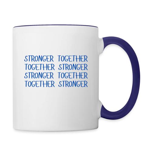 STRONGER TOGETHER - Contrast Coffee Mug