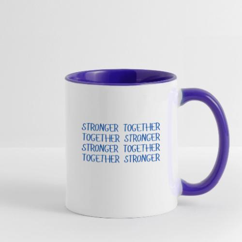 STRONGER TOGETHER - Contrast Coffee Mug