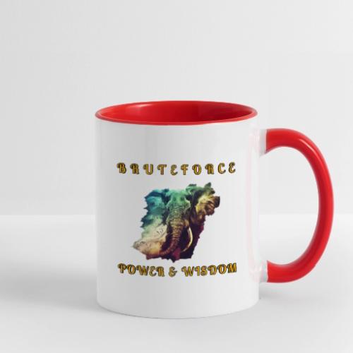 POWER WISDOM - Contrast Coffee Mug