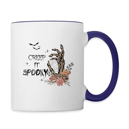Creep it spooky - Contrast Coffee Mug