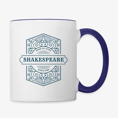 Art Deco Shakespeare - Contrast Coffee Mug