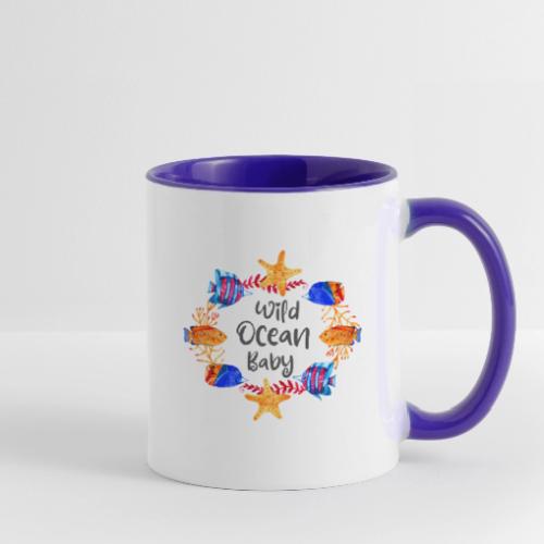 Wild ocean baby - Contrast Coffee Mug