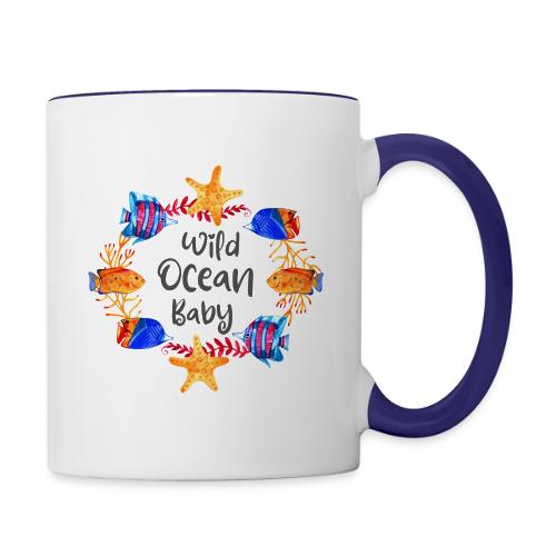 Wild ocean baby - Contrast Coffee Mug