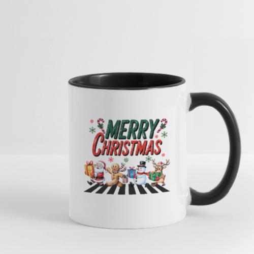 Christmas Collection Merry Christmas Crossing #1 - Contrast Coffee Mug
