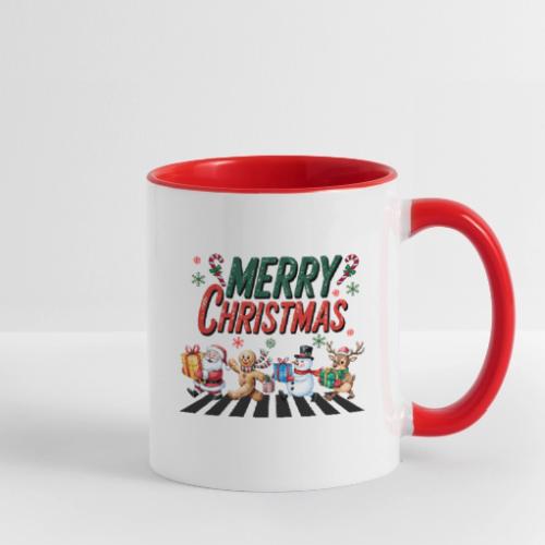 Christmas Collection Merry Christmas Crossing #1 - Contrast Coffee Mug