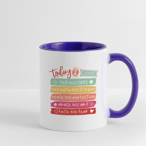 Harmony Collection - Today I Choose - Contrast Coffee Mug