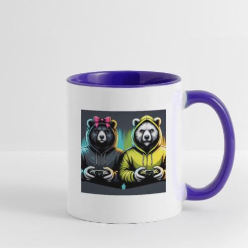 Gamer Bears - Contrast Coffee Mug