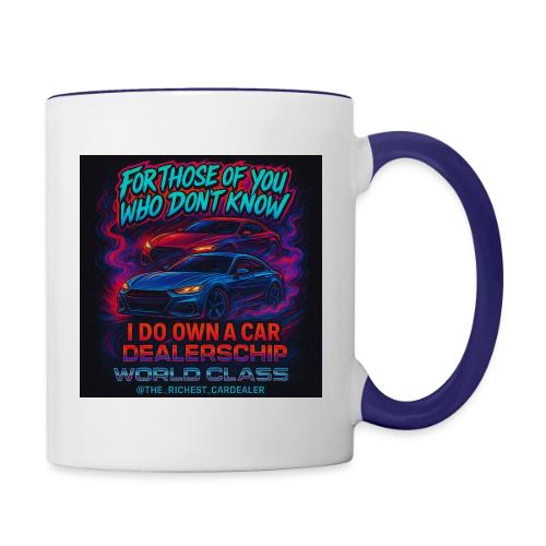 SuperCar Design - Contrast Coffee Mug