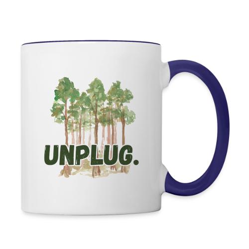 Unplug Series - 4 - Contrast Coffee Mug