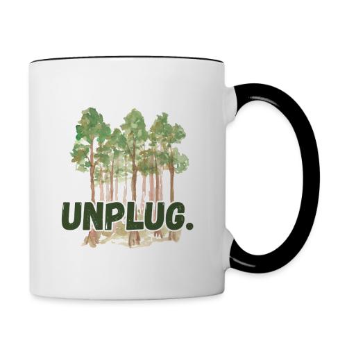 Unplug Series - 4 - Contrast Coffee Mug