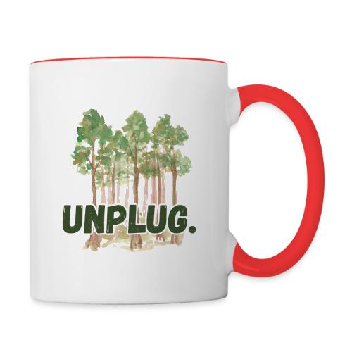 Unplug Series - 4 - Contrast Coffee Mug