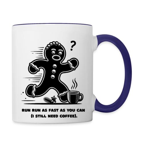 Gingerbread Man T-Shirt - Contrast Coffee Mug