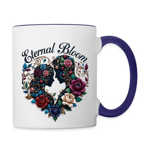 Eternal Bloom Embrace T-Shirt - Contrast Coffee Mug