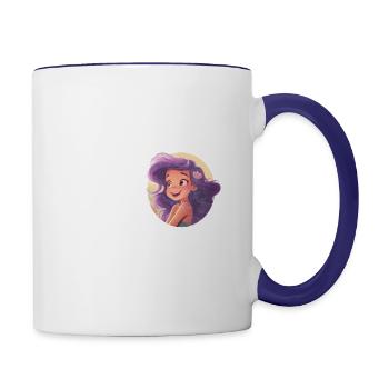 Like Thriller Movies Comfy Clothes &Maybe 3 People - Contrast Coffee Mug - white/cobalt blue - Right