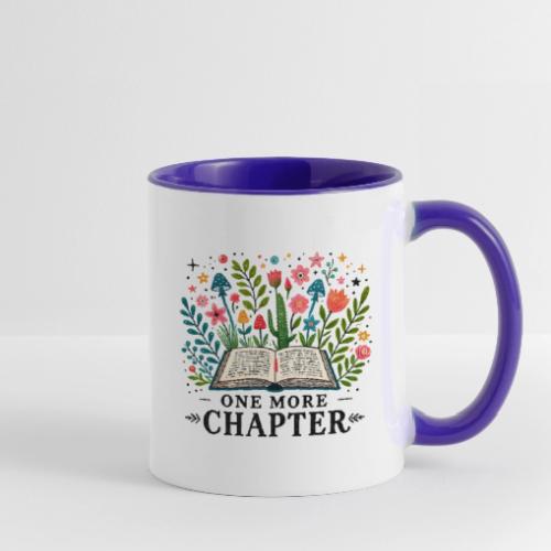 One More Chapter - Book Lover's Addiction - Contrast Coffee Mug