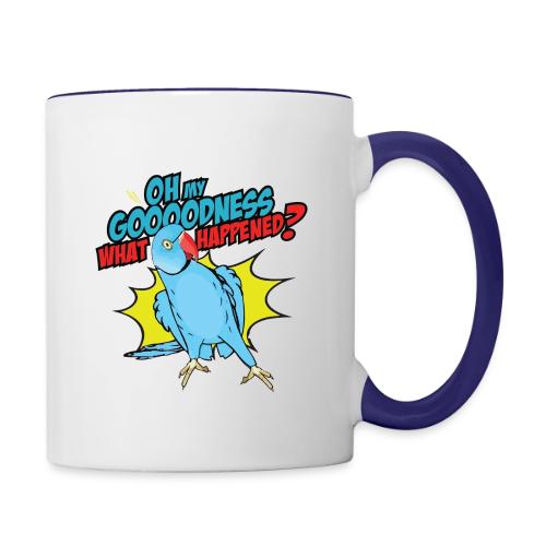 KAE OMG WHAT HAPPENED - Contrast Coffee Mug