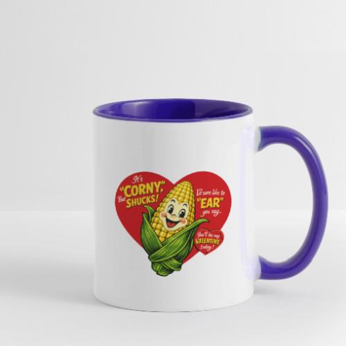 Corny Valentine T-Shirt - Contrast Coffee Mug