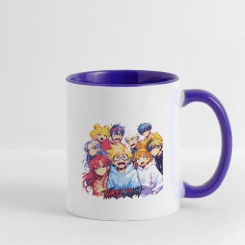 Thrill Rush Anime Squad Streetwear - Contrast Coffee Mug