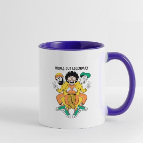 Legendary Broke Crew Retro - Contrast Coffee Mug
