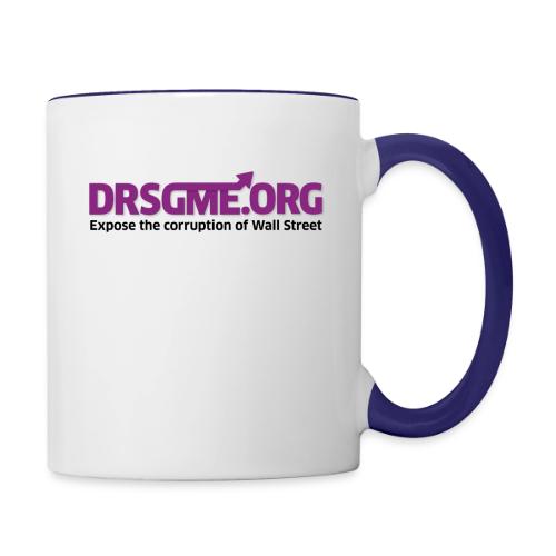 DRSGME Fight the corruption - Contrast Coffee Mug