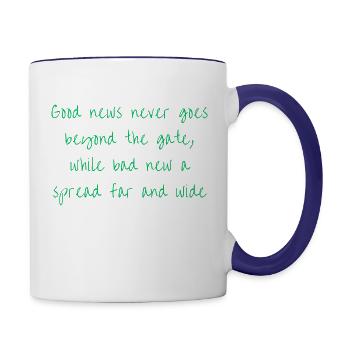 original - Contrast Coffee Mug - white/cobalt blue - Right