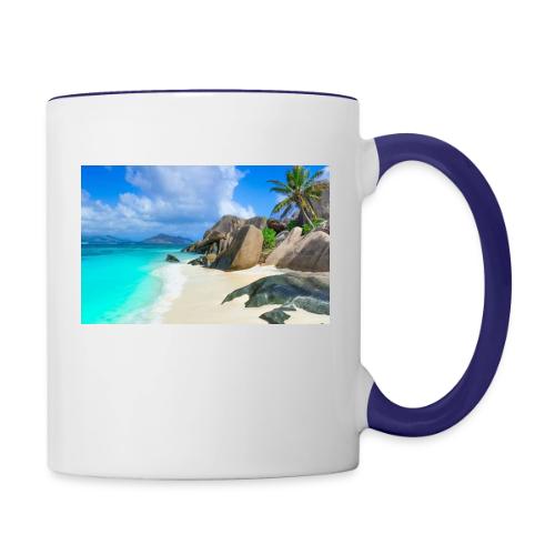 plage - Contrast Coffee Mug
