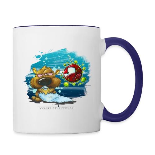 the tragic of life - Contrast Coffee Mug