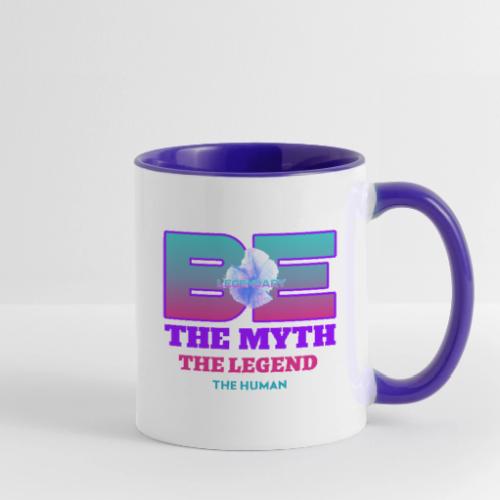 Be Legendary - Contrast Coffee Mug