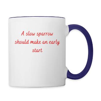 original - Contrast Coffee Mug - white/cobalt blue - Right