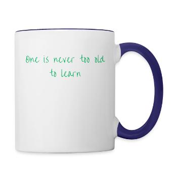 original - Contrast Coffee Mug - white/cobalt blue - Right