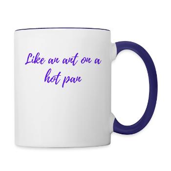 original - Contrast Coffee Mug - white/cobalt blue - Right