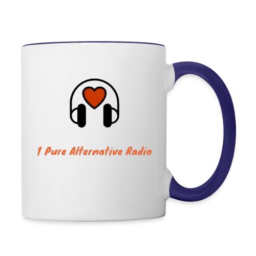 1 Pure Alternative Radio Wear - Contrast Coffee Mug