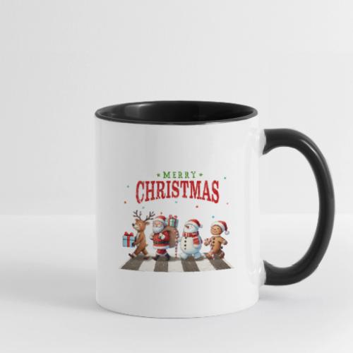 Christmas Collection - Piano Crossing #2 - Contrast Coffee Mug
