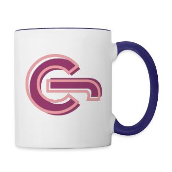 G-Tech - Contrast Coffee Mug - white/cobalt blue - Right