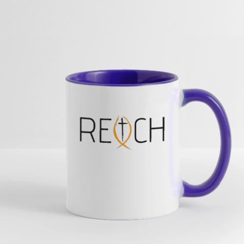 Reach Logo Black - Contrast Coffee Mug
