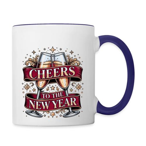 New Year's Champagne T-Shirt - Contrast Coffee Mug