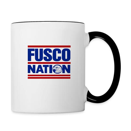 Fusco Nation with Eagle (250th Show Commemorative) - Contrast Coffee Mug