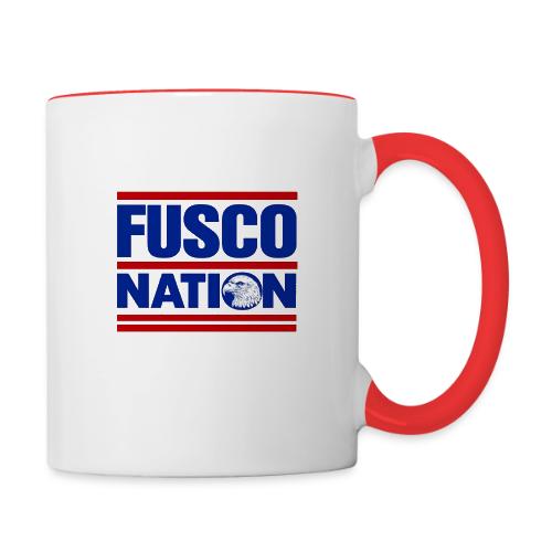 Fusco Nation with Eagle (250th Show Commemorative) - Contrast Coffee Mug