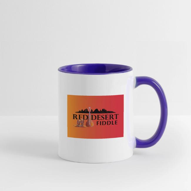 Red Desert Fiddle - Black Text Transfer Patch
