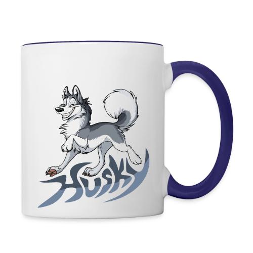 Musky Husky - Contrast Coffee Mug