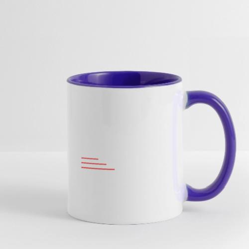 Rooted in Christ (white) - Colossians 2:7 - Contrast Coffee Mug