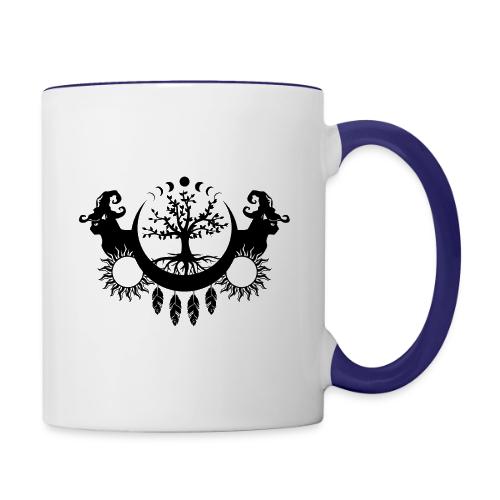 Witch's Tree of Life - Contrast Coffee Mug
