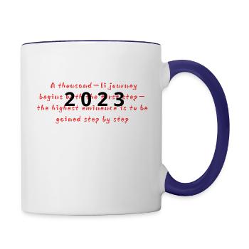 original - Contrast Coffee Mug - white/cobalt blue - Right