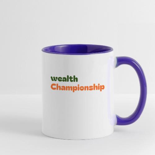 Wealth Championship - Contrast Coffee Mug